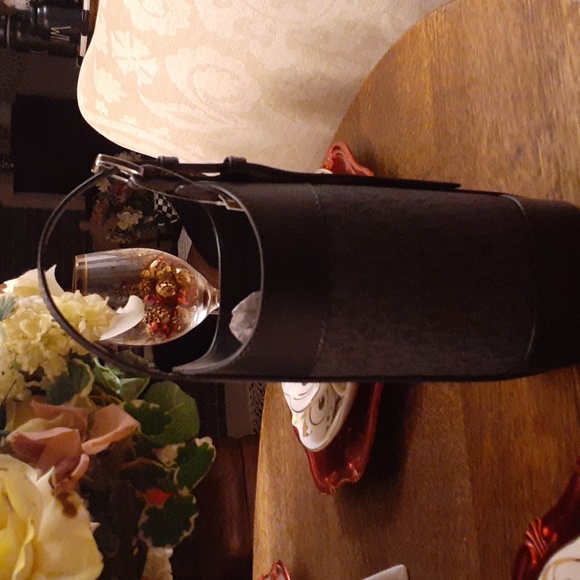 MICHAEL KORS BLACK MULTI WINE BOTTLE HOLDER NEW - Picture 4 of 13